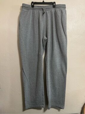 MTA Sport Gray Men's Fleece Sweatpants with Drawstring 0021